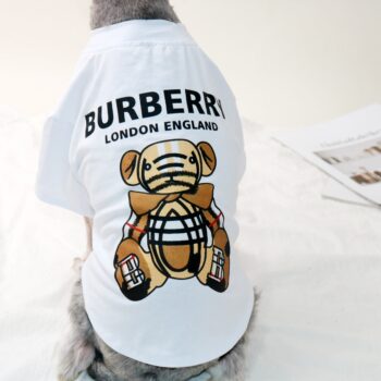 Dog Tshirt Burberry - 2026 - Puppy Streetwear Shop