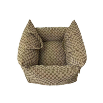 Luxury Designer Fur or GG Dog Car Seat - 2026 - Puppy Streetwear Shop