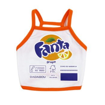 Dog Vest Fanta - 2025 - Puppy Streetwear Shop