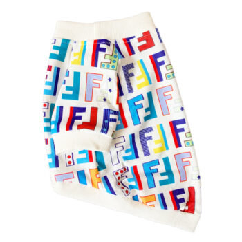 Black or White Fendi-Inspired Dog Sweatshirt | Elite Puppy Fashion - 2025 - Puppy Streetwear Shop