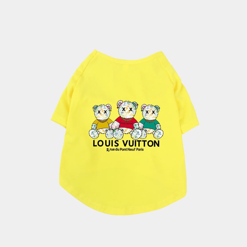 Designer Dog Tshirt Louis Vuitton - 2024 - Puppy Streetwear Shop