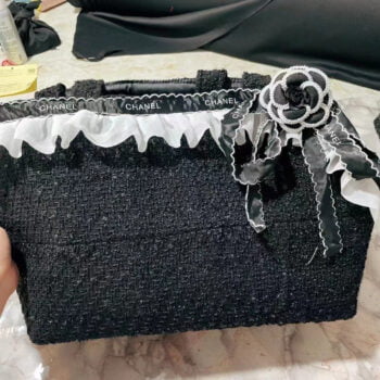 Luxury Dog Carrier Bag with Chanel Flower - 2026 - Puppy Streetwear Shop