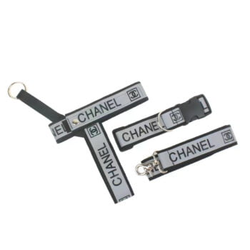 Dog Collar Harness Chanel - 2025 - Puppy Streetwear Shop