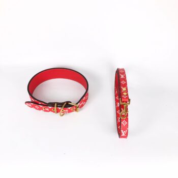 Dog Collar Harness Louis Pawtton - 2025 - Puppy Streetwear Shop