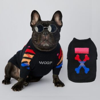 Dog Sweater WOOF - 2026 - Puppy Streetwear Shop
