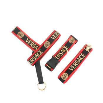Dog Collar Harness Versace - 2025 - Puppy Streetwear Shop