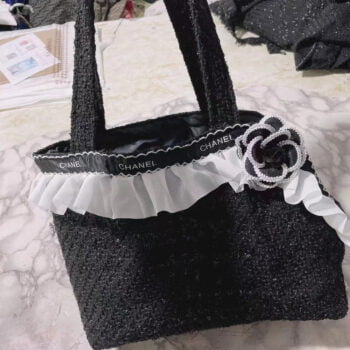 Luxury Dog Carrier Bag with Chanel Flower - 2026 - Puppy Streetwear Shop