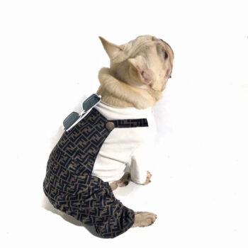 Pawcci Brown Dog Jumpsuit - Chic Canine Couture - 2026 - Puppy Streetwear Shop