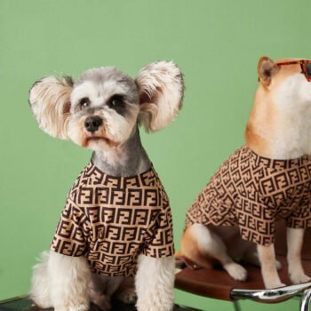Dog Tshirt Fendi - 2025 - Puppy Streetwear Shop