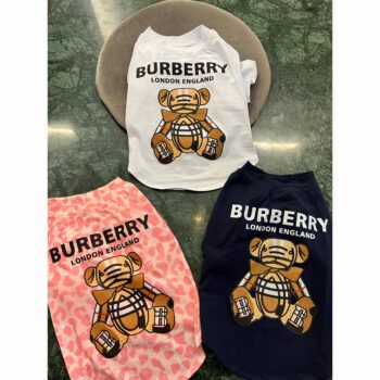 Dog Tshirt Burberry - 2026 - Puppy Streetwear Shop