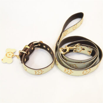 Dog Collar Harness Louis Pawtton - 2026 - Puppy Streetwear Shop