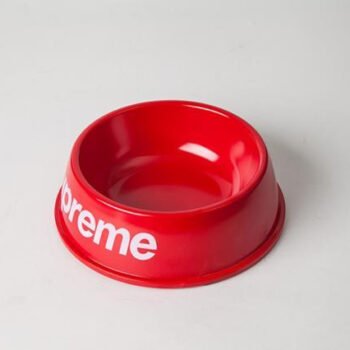 Elevated Pet Dining: Supreme Dog Bowl - 2025 - Puppy Streetwear Shop