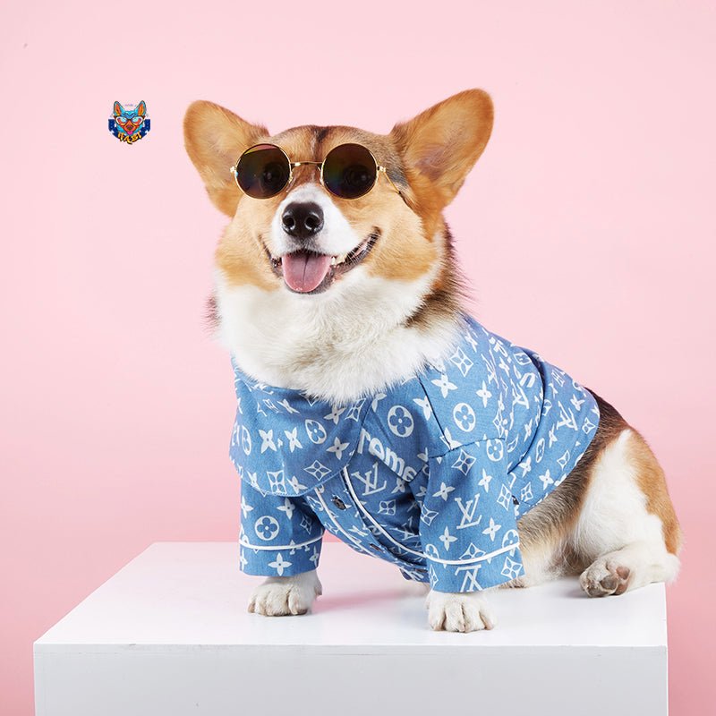 Designer Dog Shirt Louis Vuitton - 2023 - Puppy Streetwear Shop