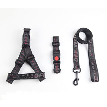 Dog Collar Harness Off White - 2025 - Puppy Streetwear Shop