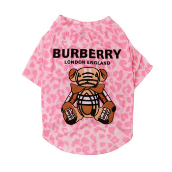 Dog Tshirt Burberry - 2026 - Puppy Streetwear Shop