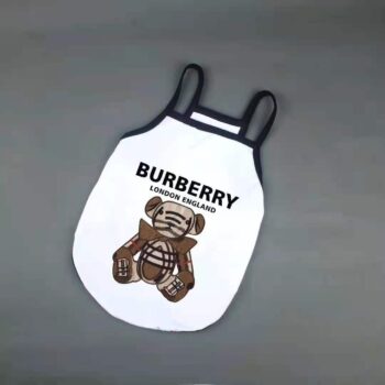 Dog Vest Burberry - 2025 - Puppy Streetwear Shop