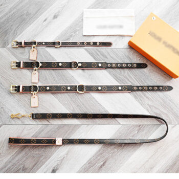 Dog Collar Harness Louis Pawtton - 2025 - Puppy Streetwear Shop