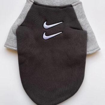 Blue & Black Nike Logo Dog Sweatshirt | Designer Puppy Apparel - 2025 - Puppy Streetwear Shop