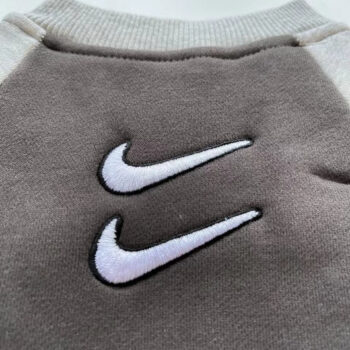 Blue & Black Nike Logo Dog Sweatshirt | Designer Puppy Apparel - 2025 - Puppy Streetwear Shop