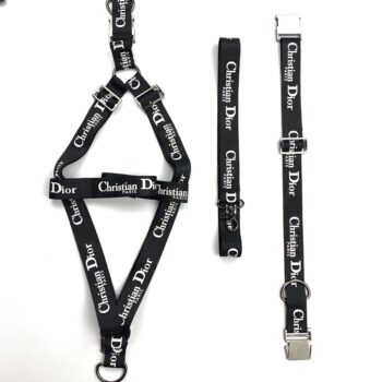Dog Collar Harness Dior - 2025 - Puppy Streetwear Shop