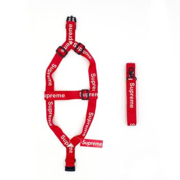 Dog Collar Harness Supreme - 2025 - Puppy Streetwear Shop Dog Collar Harness Supreme - 2025 - Puppy Streetwear Shop