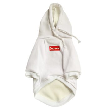 Dog Hoodie Supreme - 2025 - Puppy Streetwear Shop