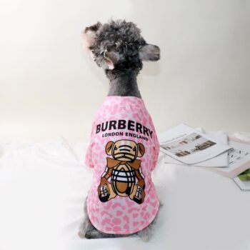 Dog Tshirt Burberry - 2026 - Puppy Streetwear Shop