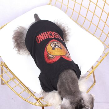 Dog Tshirt Moschino - 2025 - Puppy Streetwear Shop