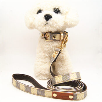 Dog Collar Harness Louis Pawtton - 2025 - Puppy Streetwear Shop