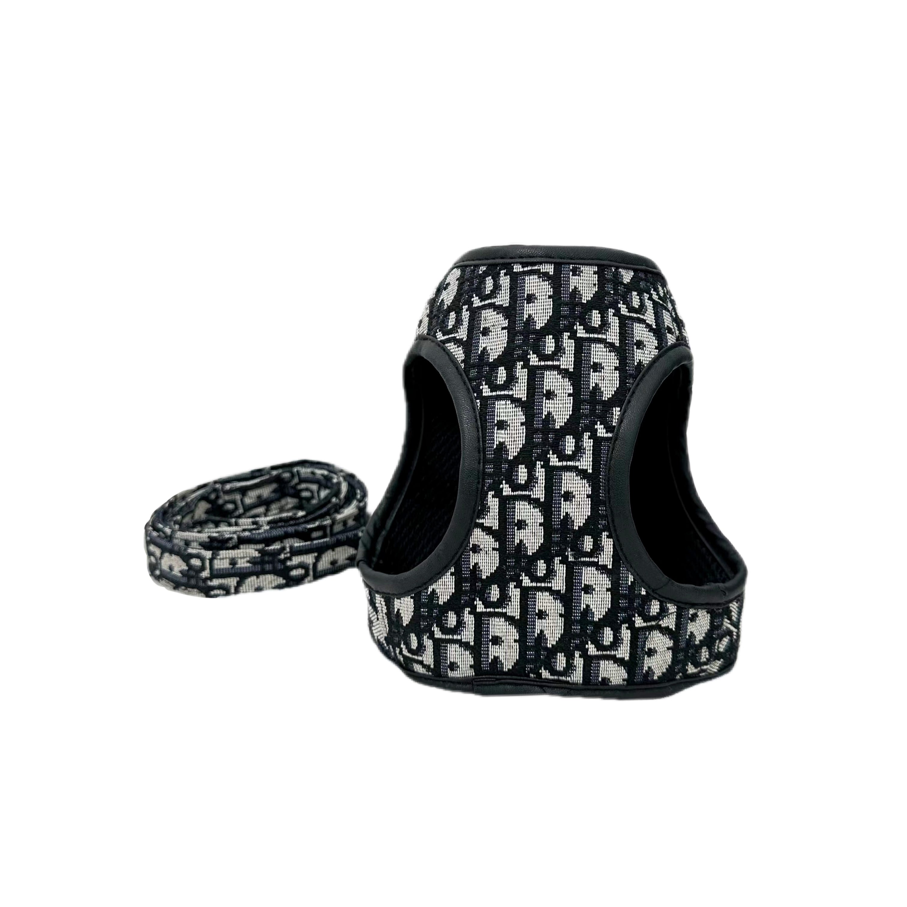 Designer Dog Collar Harness Dior - 2023 - Puppy Streetwear Shop