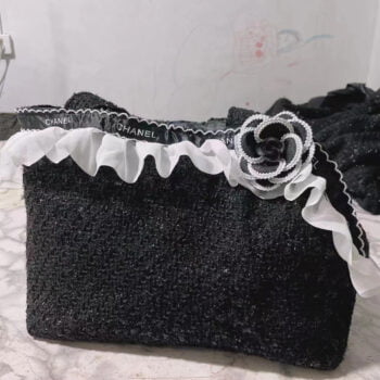 Luxury Dog Carrier Bag with Chanel Flower - 2026 - Puppy Streetwear Shop