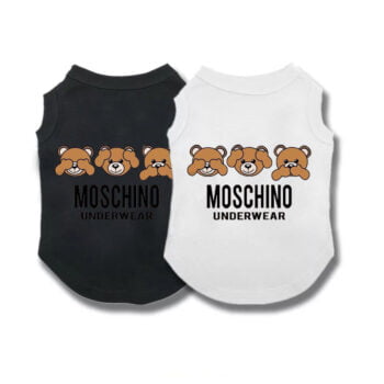 Dog Vest Moschino - 2026 - Puppy Streetwear Shop Dog Vest Moschino - 2026 - Puppy Streetwear Shop