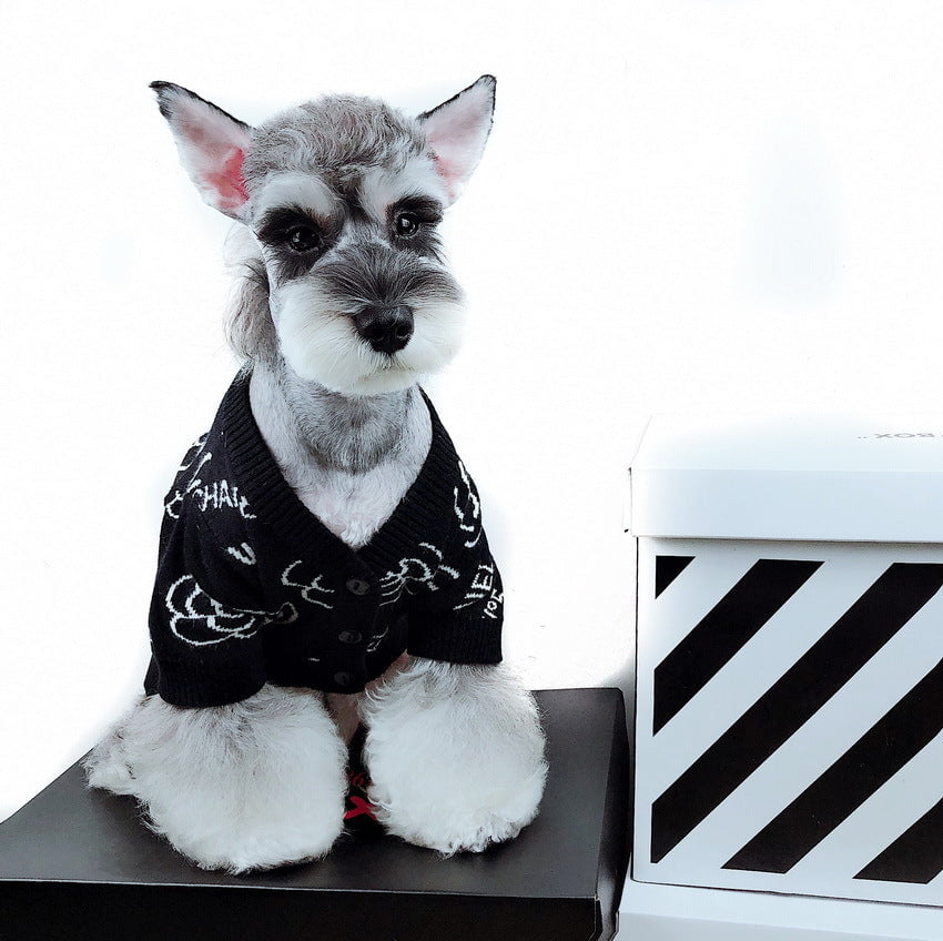 Designer Dog Sweater Chanel - 2023 - Puppy Streetwear Shop