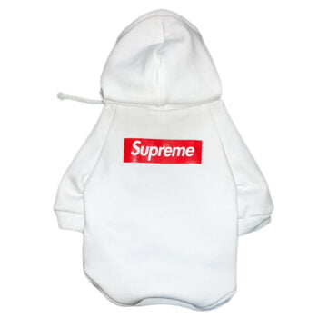 Dog Hoodie Supreme - 2025 - Puppy Streetwear Shop