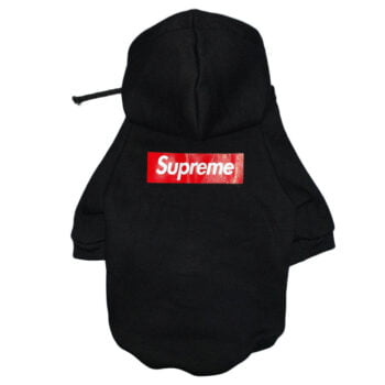 Dog Hoodie Supreme - 2025 - Puppy Streetwear Shop