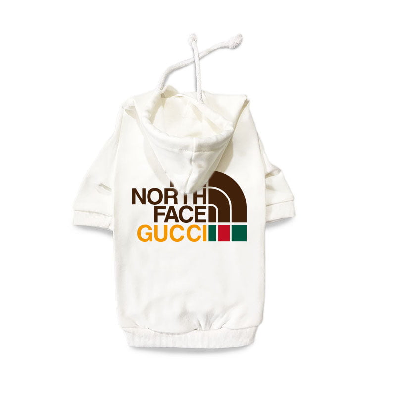 Designer Dog Hoodies The North Face Gucci - 2024 - Puppy Streetwear Shop