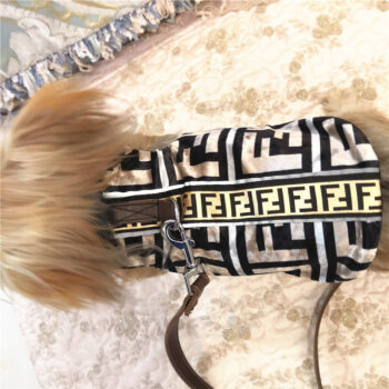 Dog Collar Harness Fendi - 2025 - Puppy Streetwear Shop