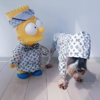 Dog Hoodie Louis Pawtton - 2025 - Puppy Streetwear Shop