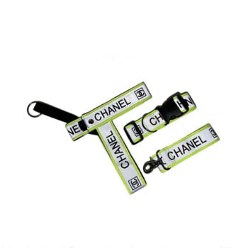 Dog Collar Harness Chanel - 2025 - Puppy Streetwear Shop