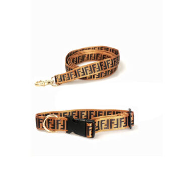 Dog Collar Harness Fendi - 2025 - Puppy Streetwear Shop