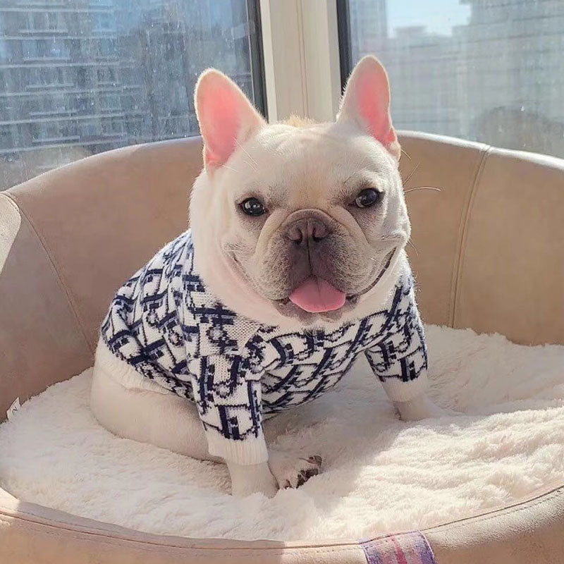 Designer Dog Sweater Dior - 2023 - Puppy Streetwear Shop