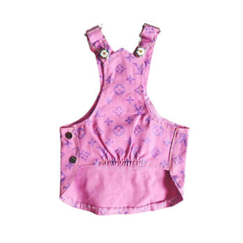 Yellow Louis Pawtton Dog Jumpsuit - Vibrant Canine Luxury - 2025 - Puppy Streetwear Shop