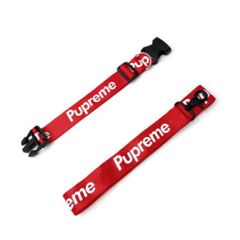 Dog Collar Harness Supreme - 2025 - Puppy Streetwear Shop