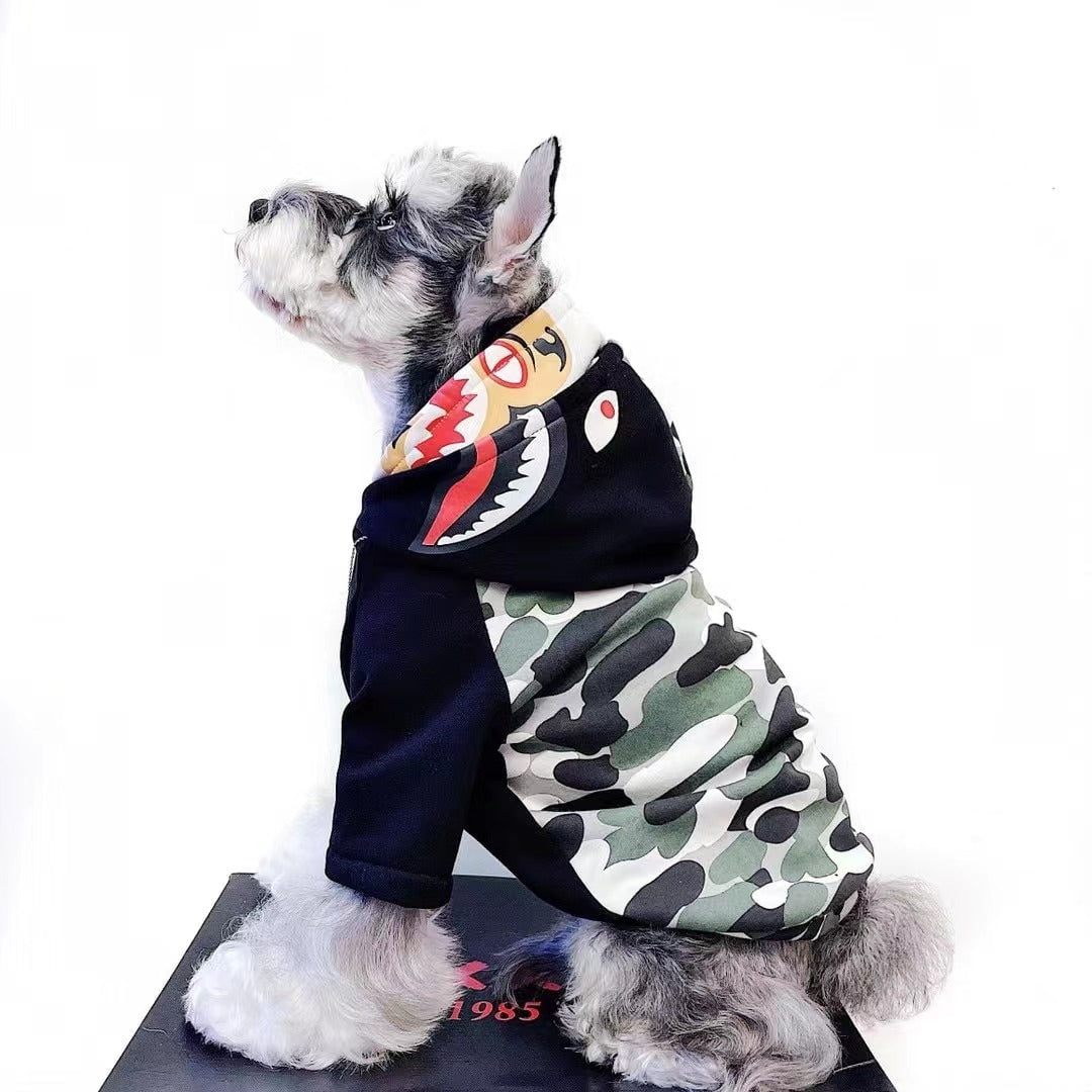 Designer Dog Hoodies Bape - 2023 - Puppy Streetwear Shop