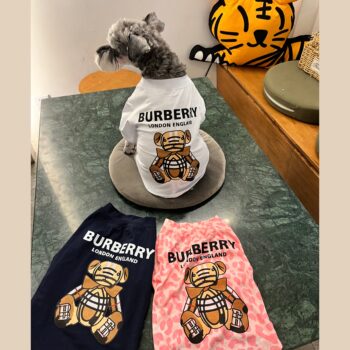 Dog Tshirt Burberry - 2026 - Puppy Streetwear Shop