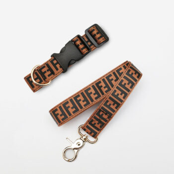 Dog Collar Harness Fendi - 2026 - Puppy Streetwear Shop