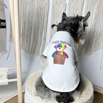 Dog Tshirt Louis Pawtton - 2025 - Puppy Streetwear Shop