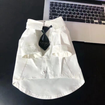 Prada-Inspired Dog Shirts - High-End Puppy Fashion - 2025 - Puppy Streetwear Shop