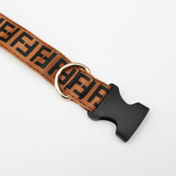 Dog Collar Harness Fendi - 2026 - Puppy Streetwear Shop