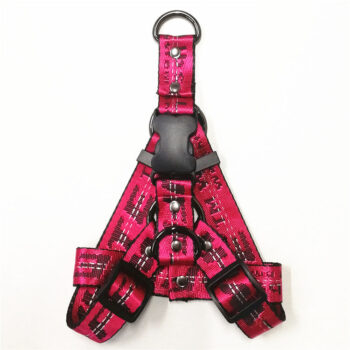 Dog Collar Harness Off White - 2025 - Puppy Streetwear Shop